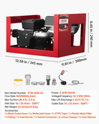 Bomba de transferencia de combustible de 110 V, 60 L | VEVOR