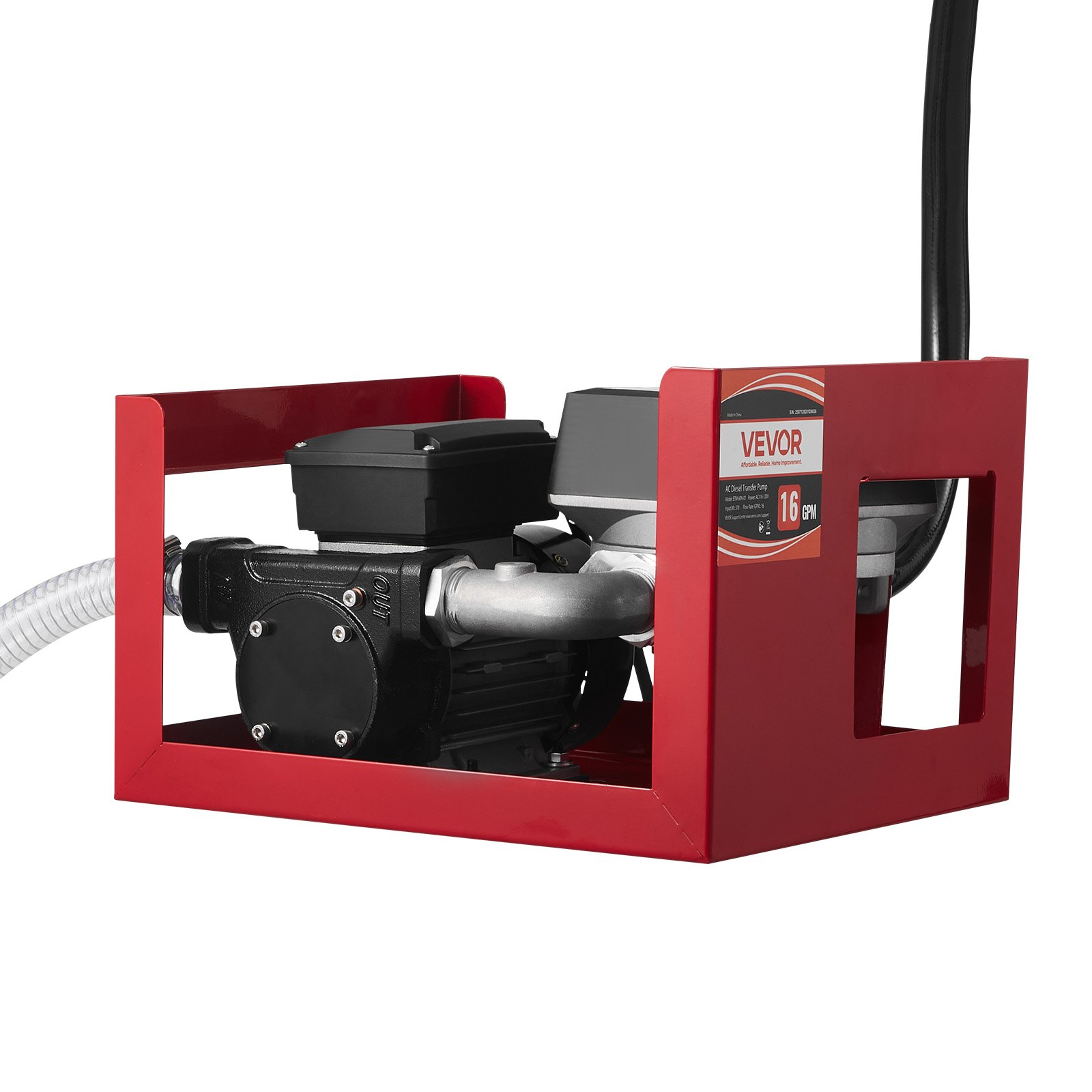 Bomba de transferencia de combustible de 110 V, 60 L | VEVOR