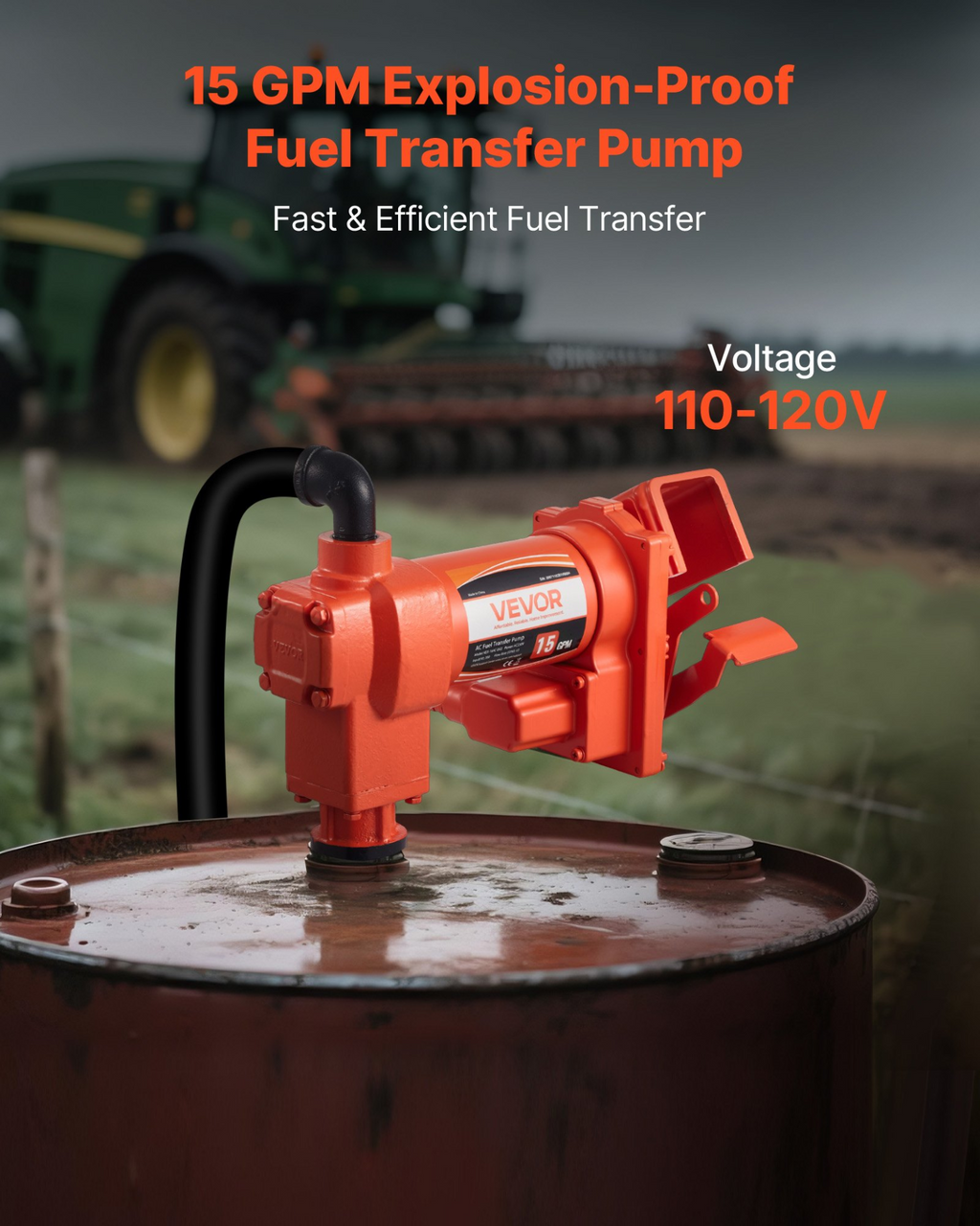 Bomba de transferencia de combustible de 110 V | VEVOR