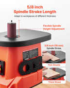 Lijadora de husillo oscilante, 2400 RPM