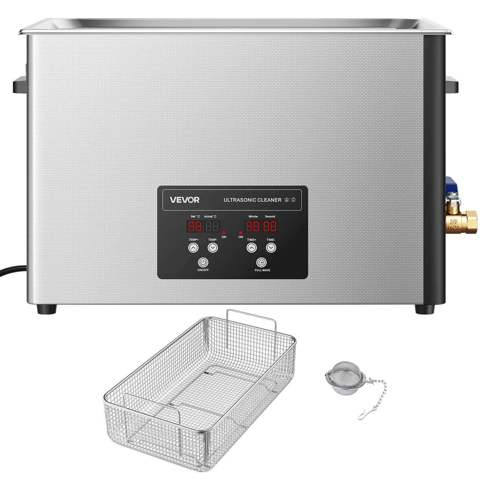 Limpiador ultrasónico 30L | VEVOR
