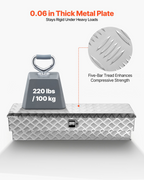 Caja de herramientas para caja de camioneta CZGJX48INC | VEVOR