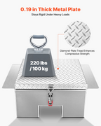 Caja de herramientas para caja de camioneta, 100 kg | VEVOR