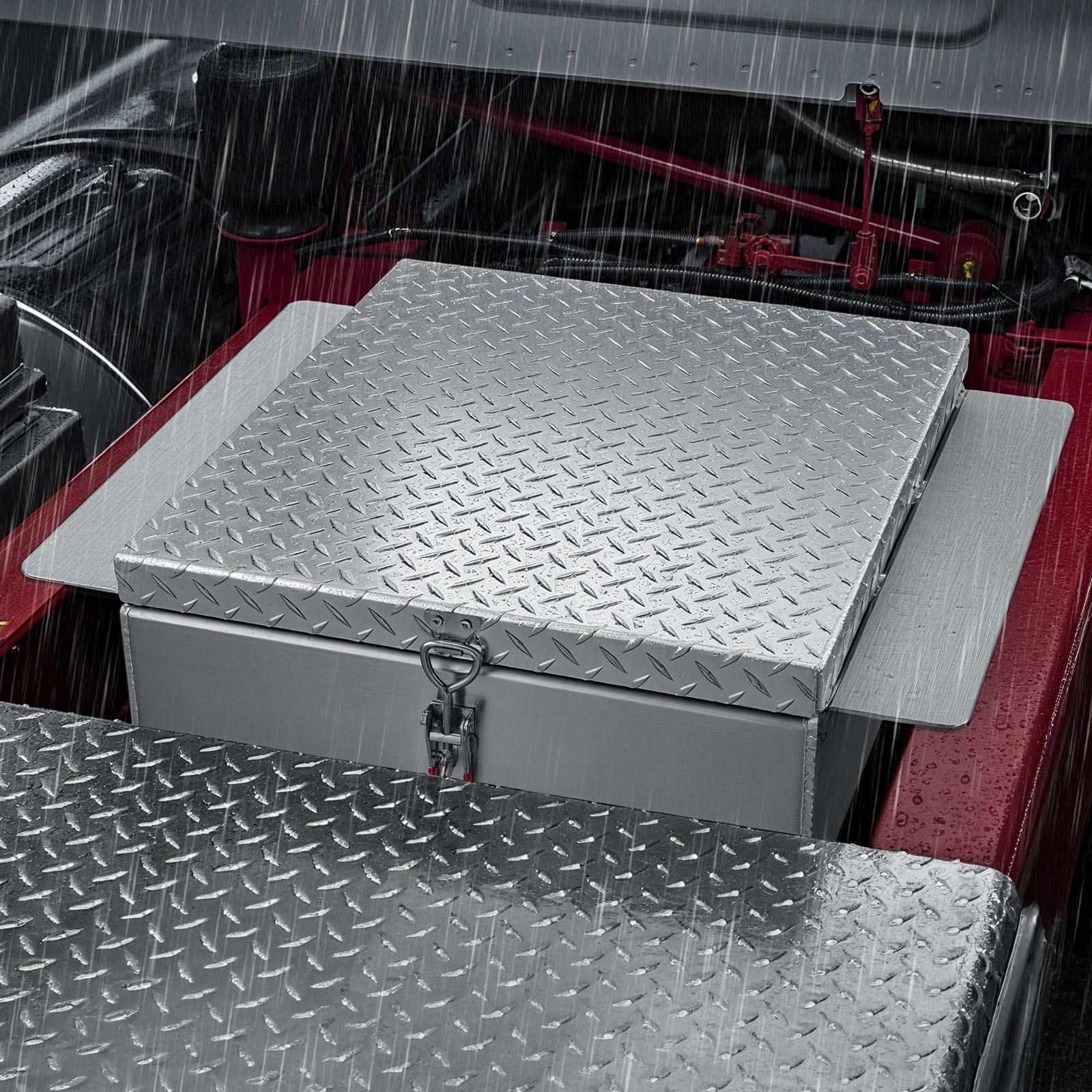 Caja de herramientas para caja de camioneta, 100 kg | VEVOR