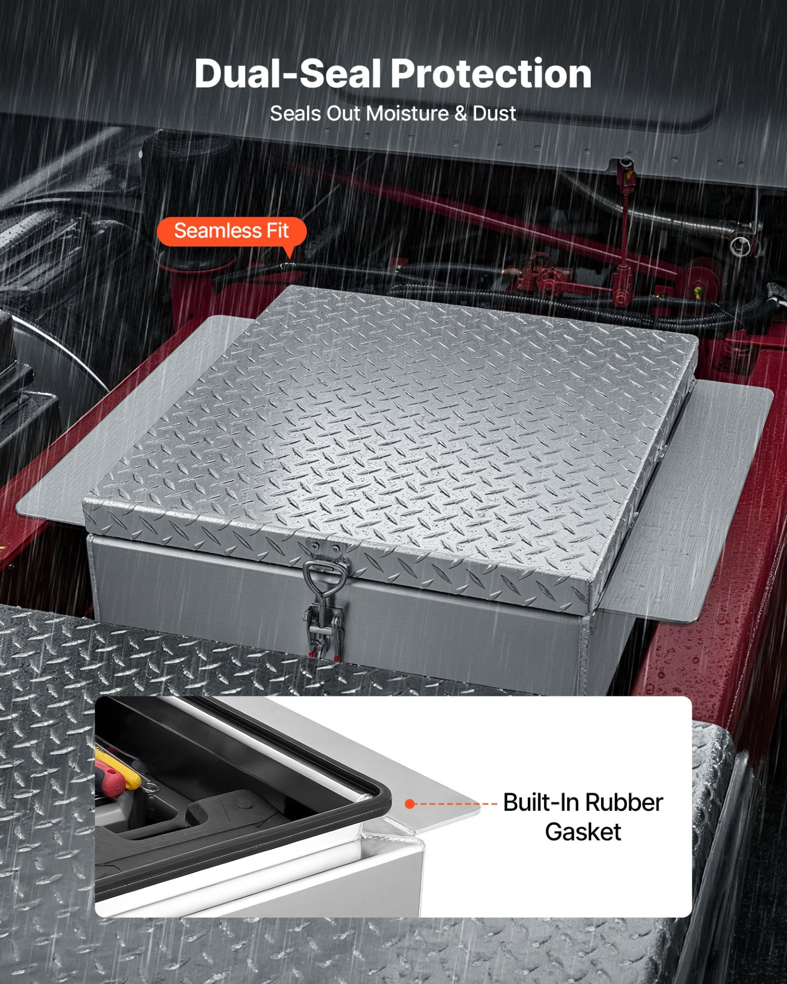 Caja de herramientas para caja de camioneta CZGJX22INC | VEVOR