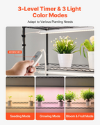 Estante para plantas con luz de cultivo | VEVOR