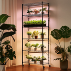 Estante para plantas con luz de cultivo | VEVOR
