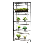 Estantería para plantas DIY con luces de cultivo | VEVOR