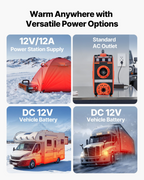 Calefactor diésel, 8 kW, 12 V CC