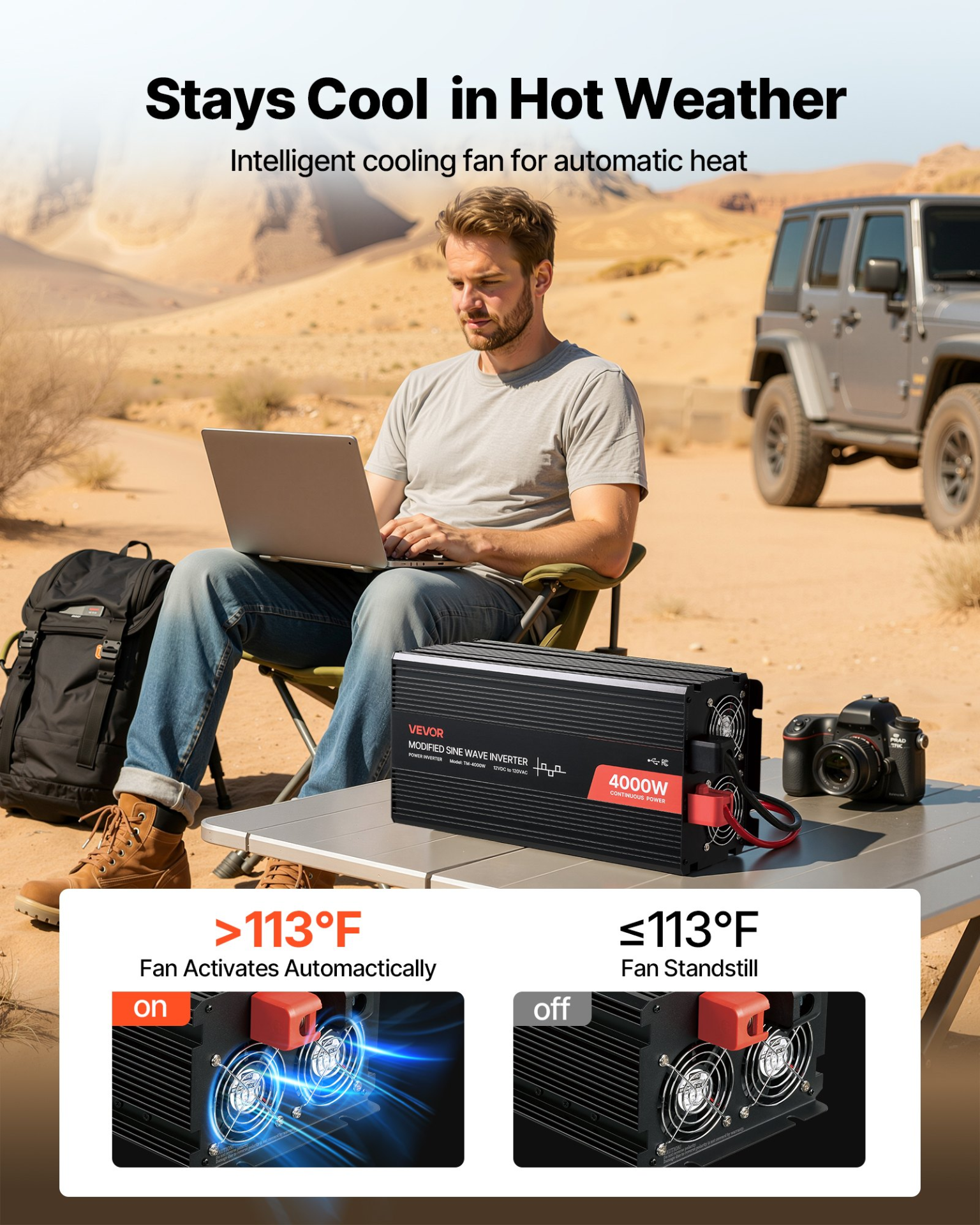 Inversor de potencia de 4000 W