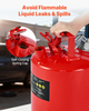 Bidón de seguridad para gasolina, de 5 galones IIXAQGHSJS