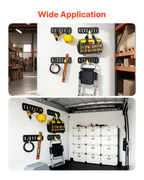 Kit de rieles de amarre E-Track | VEVOR