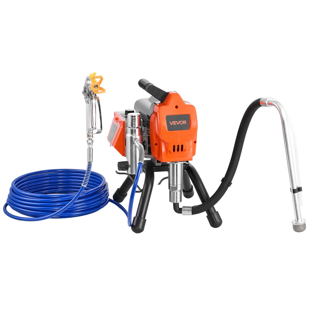 Pulverizador de pintura sin aire con soporte, 3300 PSI | VEVOR