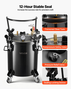 Tanque de presión, 5.3 gal/20 l | VEVOR