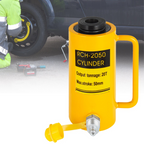Cilindro hidráulico de acción simple hueco de 20T | VEVOR