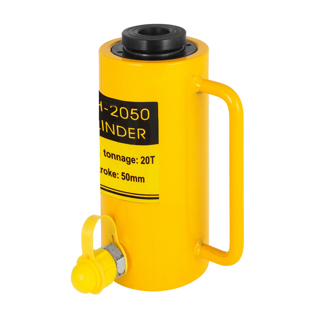 Cilindro hidráulico de acción simple hueco de 20T | VEVOR