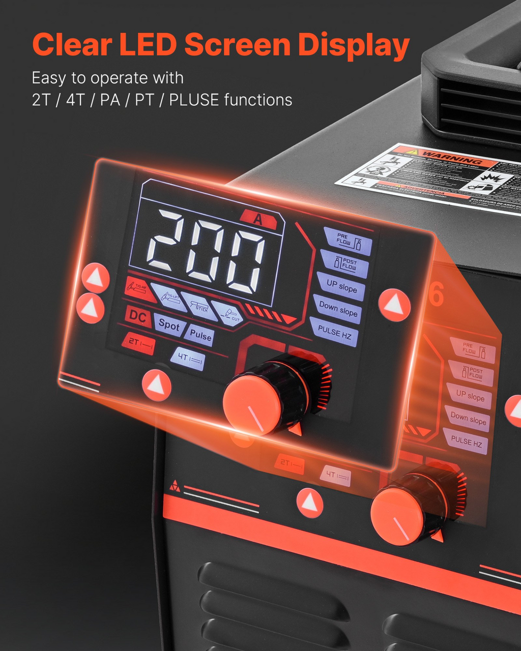 Soldadora y cortadora de plasma 3 en 1: corte/TIG/MMA | VEVOR