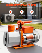 Bomba de vacío, 7 CFM, 3/4 HP, para R134a, R22