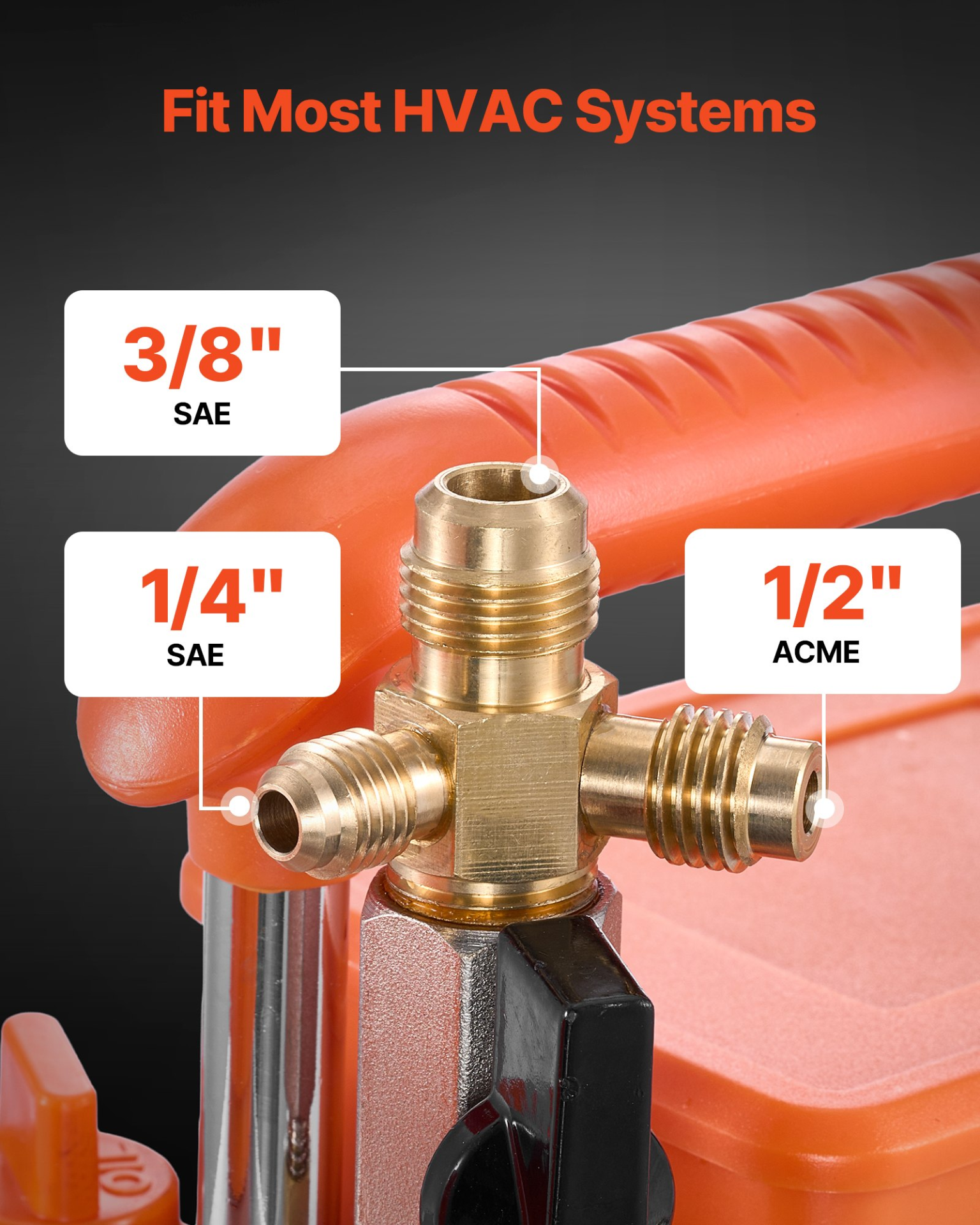 Bomba de vacío, 7 CFM, 3/4 HP, para R134a, R22