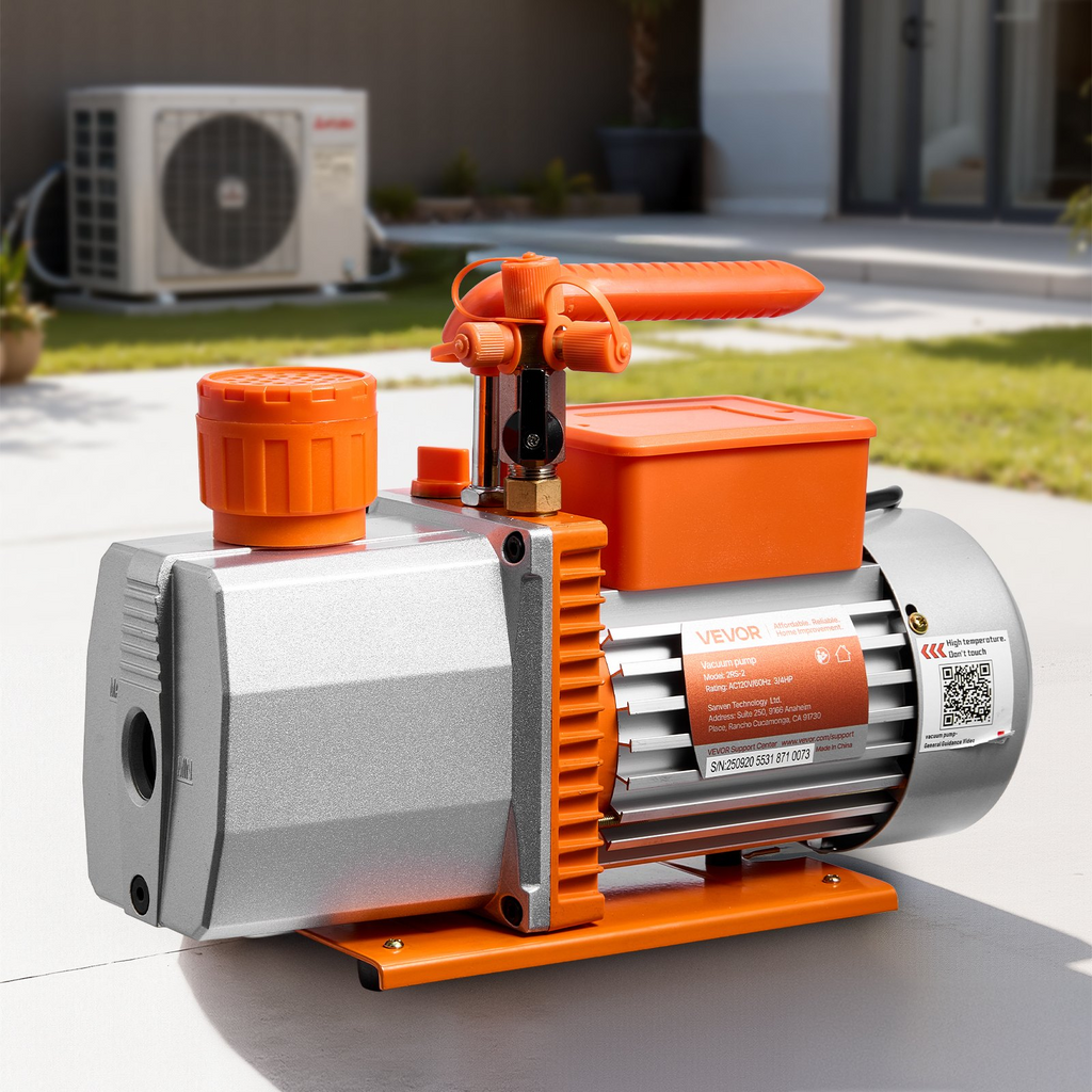 Bomba de vacío, 7 CFM, 3/4 HP, para R134a, R22