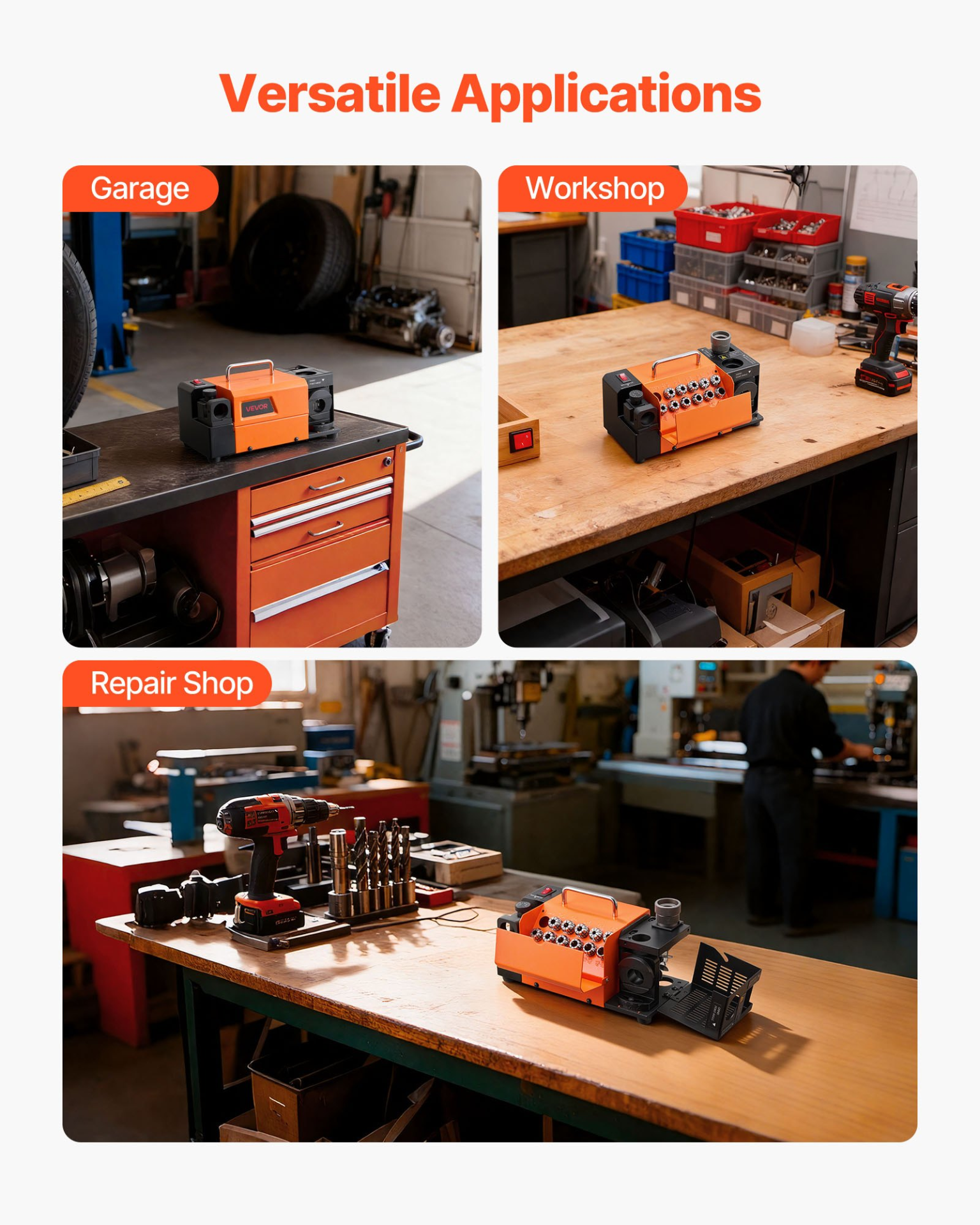 Afilador de brocas MR-13D