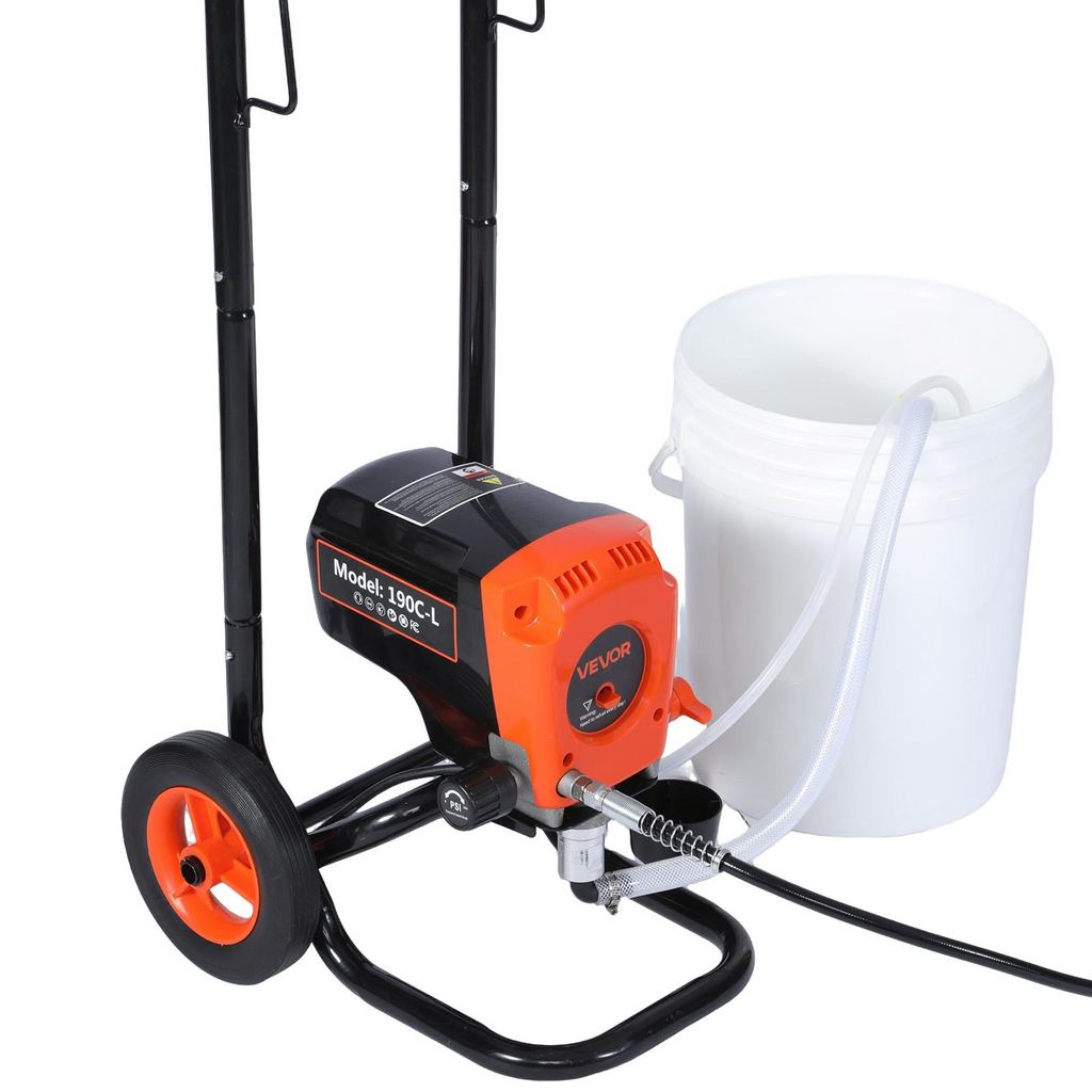 Pulverizador de pintura sin aire con soporte, 900 W | VEVOR
