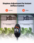 Kit de filtración de aire de 6" | VEVOR