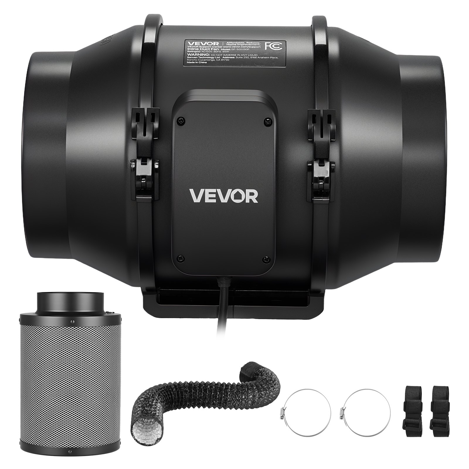 Kit de filtración de aire de 6" | VEVOR