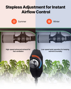 Kit de filtración de aire de 4" | VEVOR