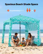 Cabaña de playa, toldo de playa de 1, 8 x | VEVOR