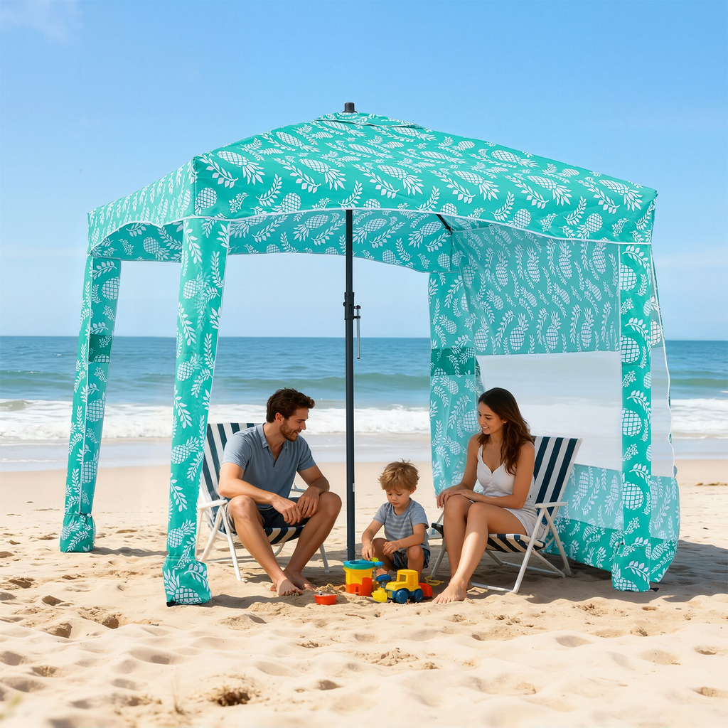 Cabaña de playa, toldo de playa de 1, 8 x | VEVOR