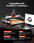 Fresadora CNC, husillo de 500 W, 3,74 pulgadas | VEVOR