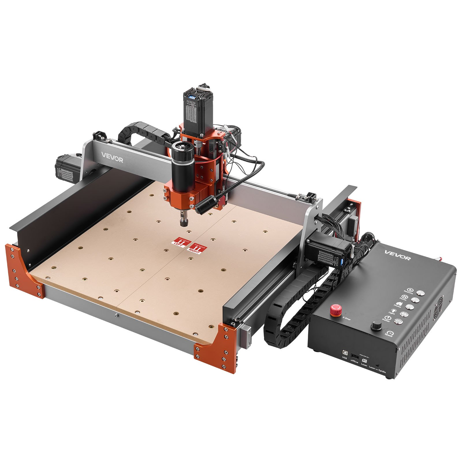 Fresadora CNC, husillo de 500 W, 3,74 pulgadas | VEVOR