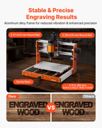 Fresadora CNC, husillo de 500 W | VEVOR