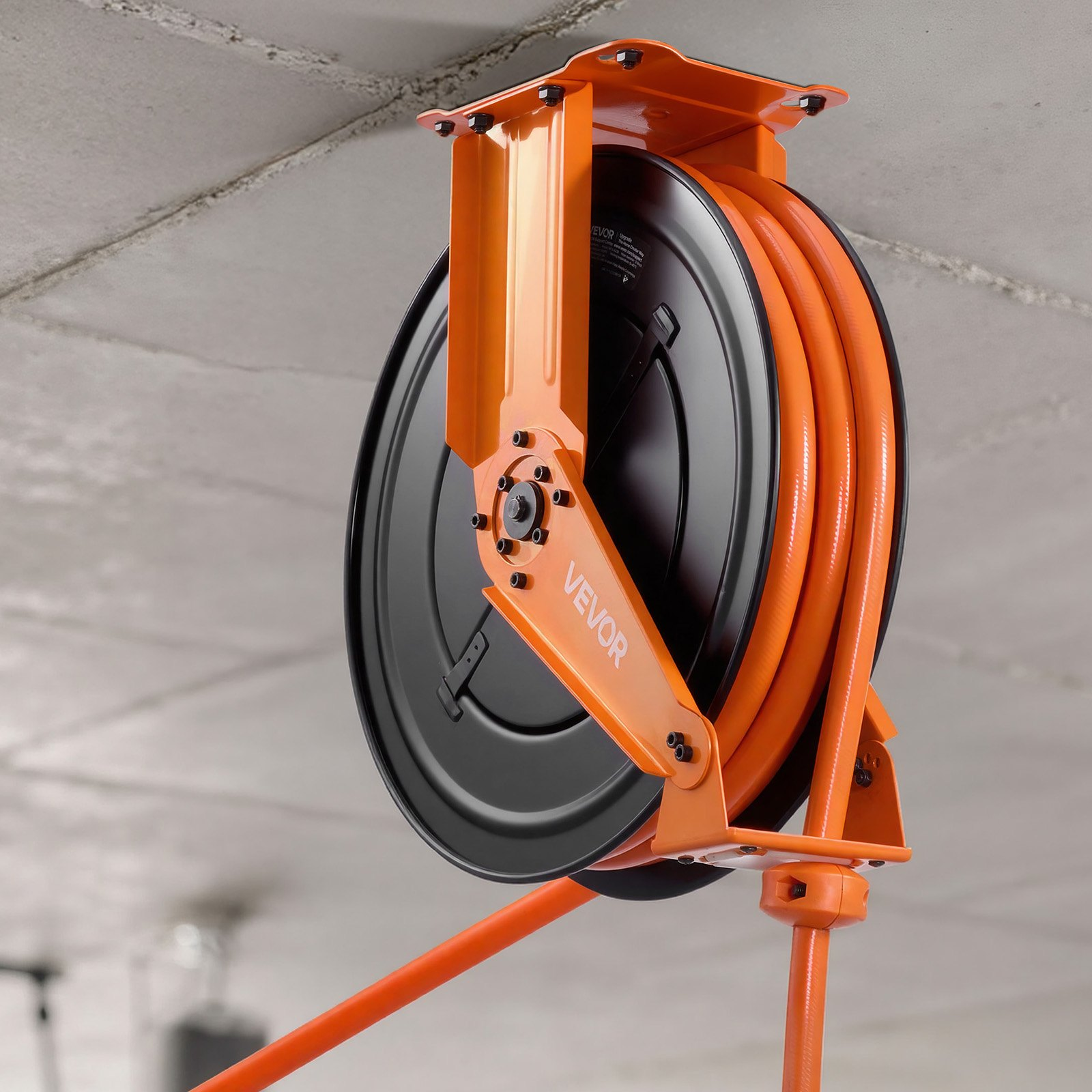 Carrete de manguera de aire retráctil KQRGJPMGKF | VEVOR