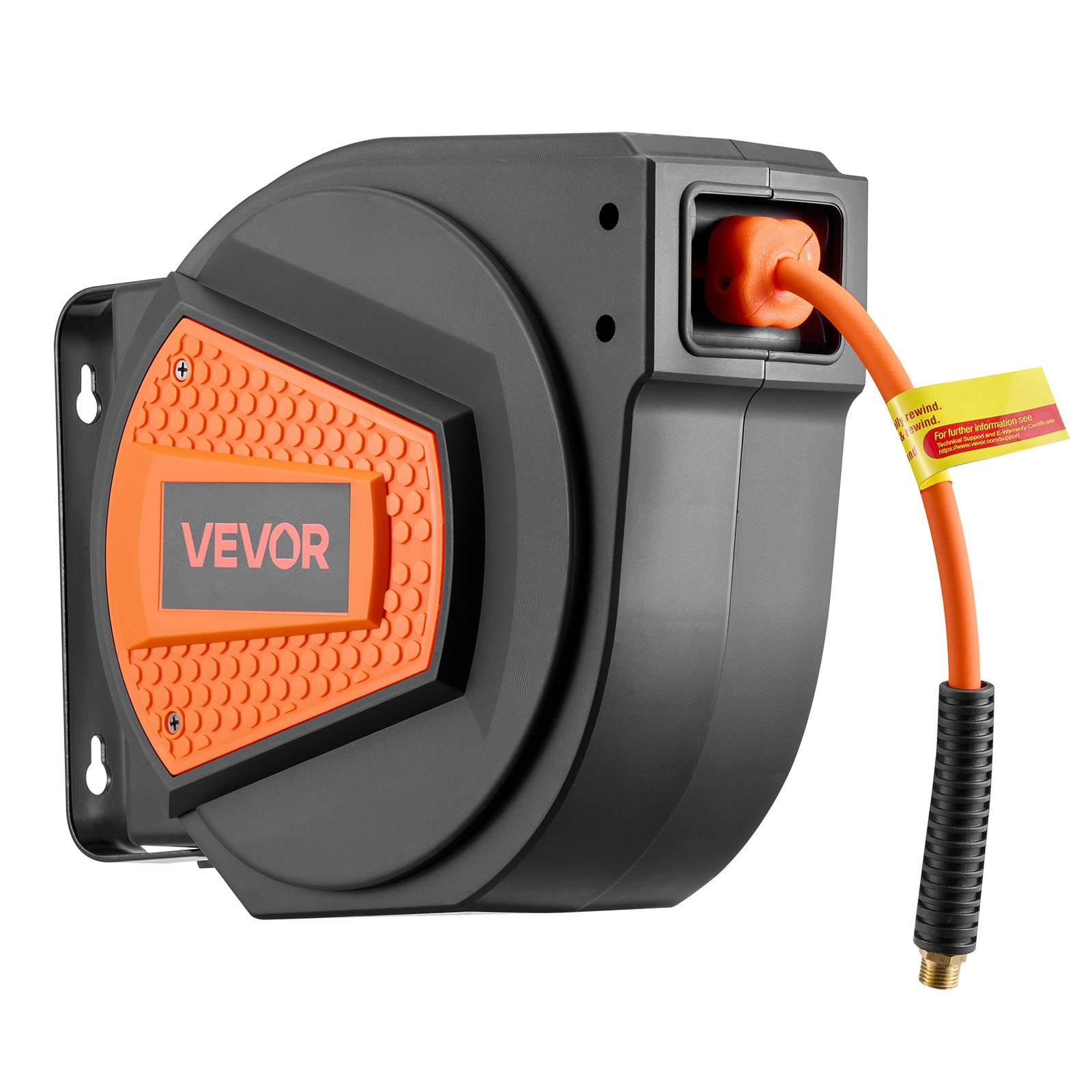 Carrete de manguera de aire retráctil KQRGJPMGFB | VEVOR