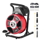 Máquina desatascadora de 15, 2 m x 1, 27 cm SDJJKLSGDS | VEVOR
