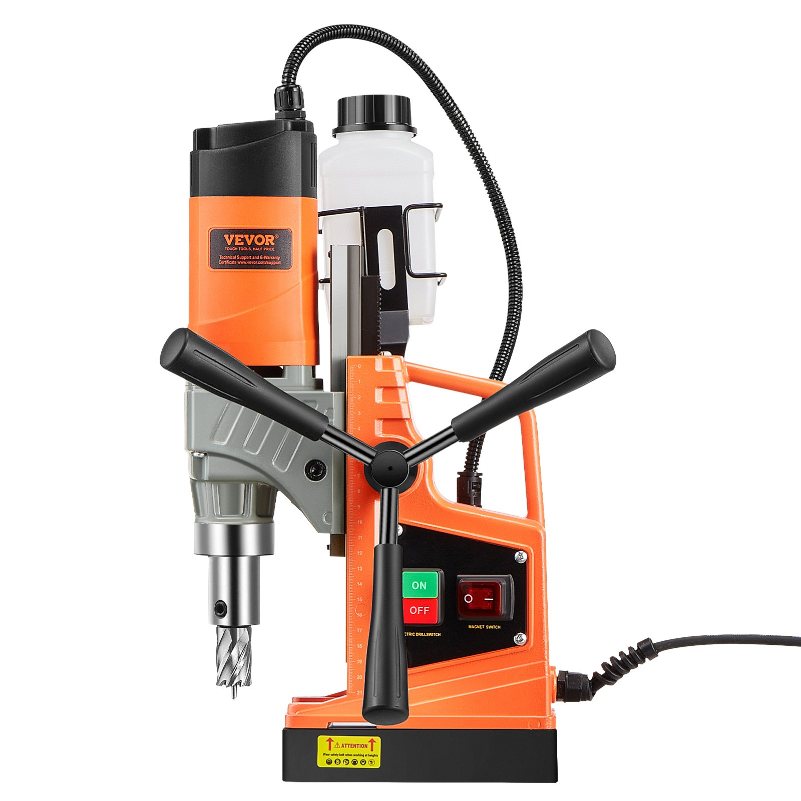 Taladro magnético, motor de 1450 W, 1,6 pulgadas | VEVOR