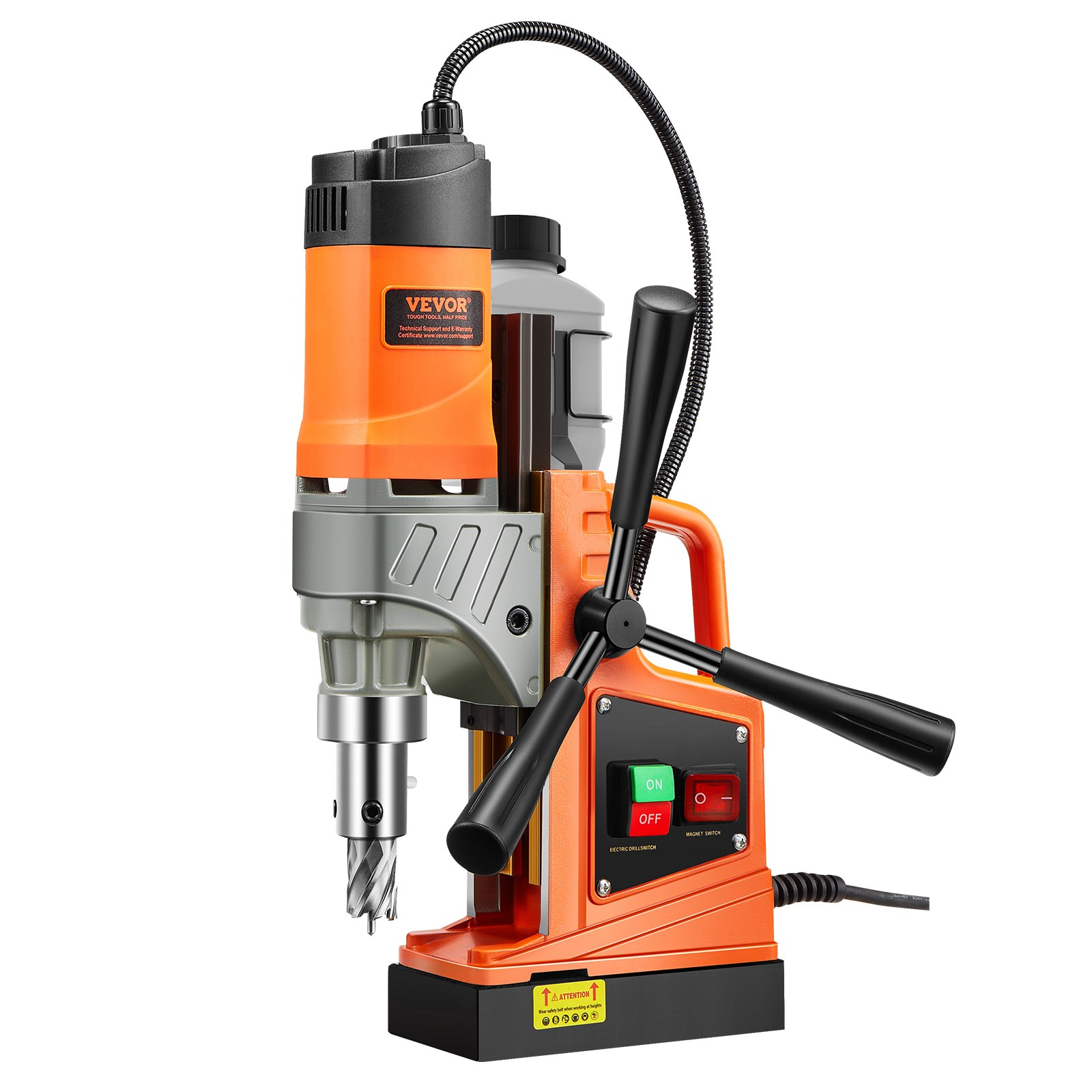 Taladro magnético, motor de 1450 W, 1,6 pulgadas | VEVOR