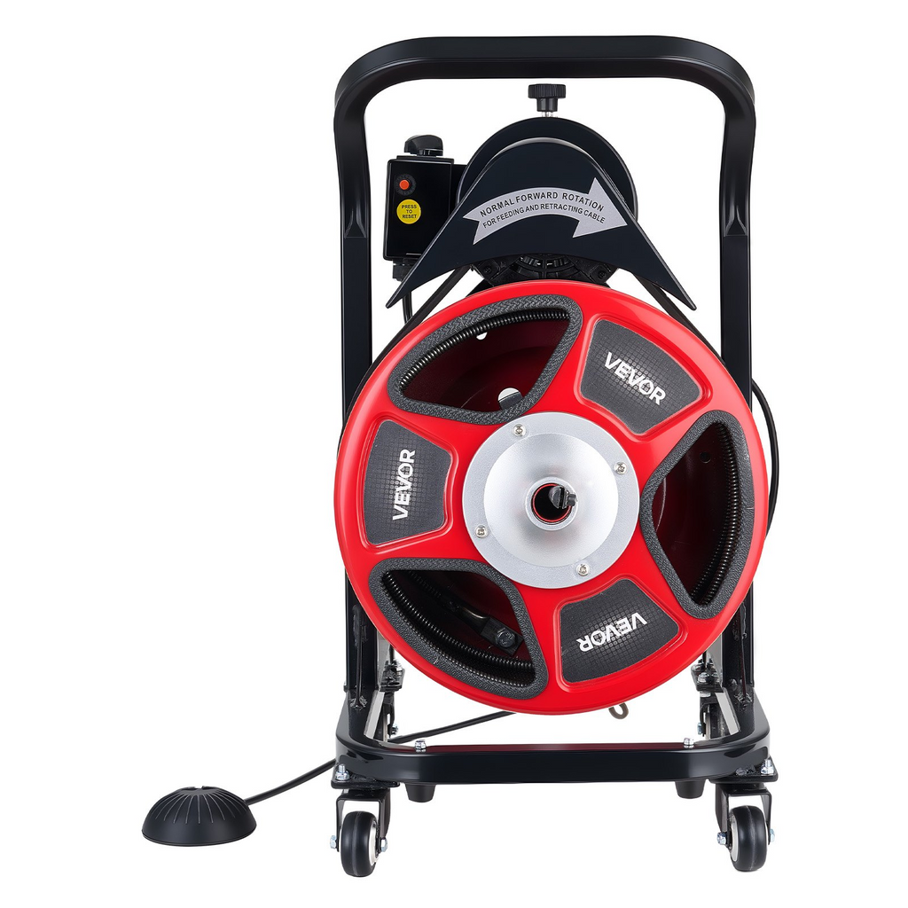Máquina desatascadora de 15, 2 m x 1, 27 cm SDJJKLSGDS | VEVOR