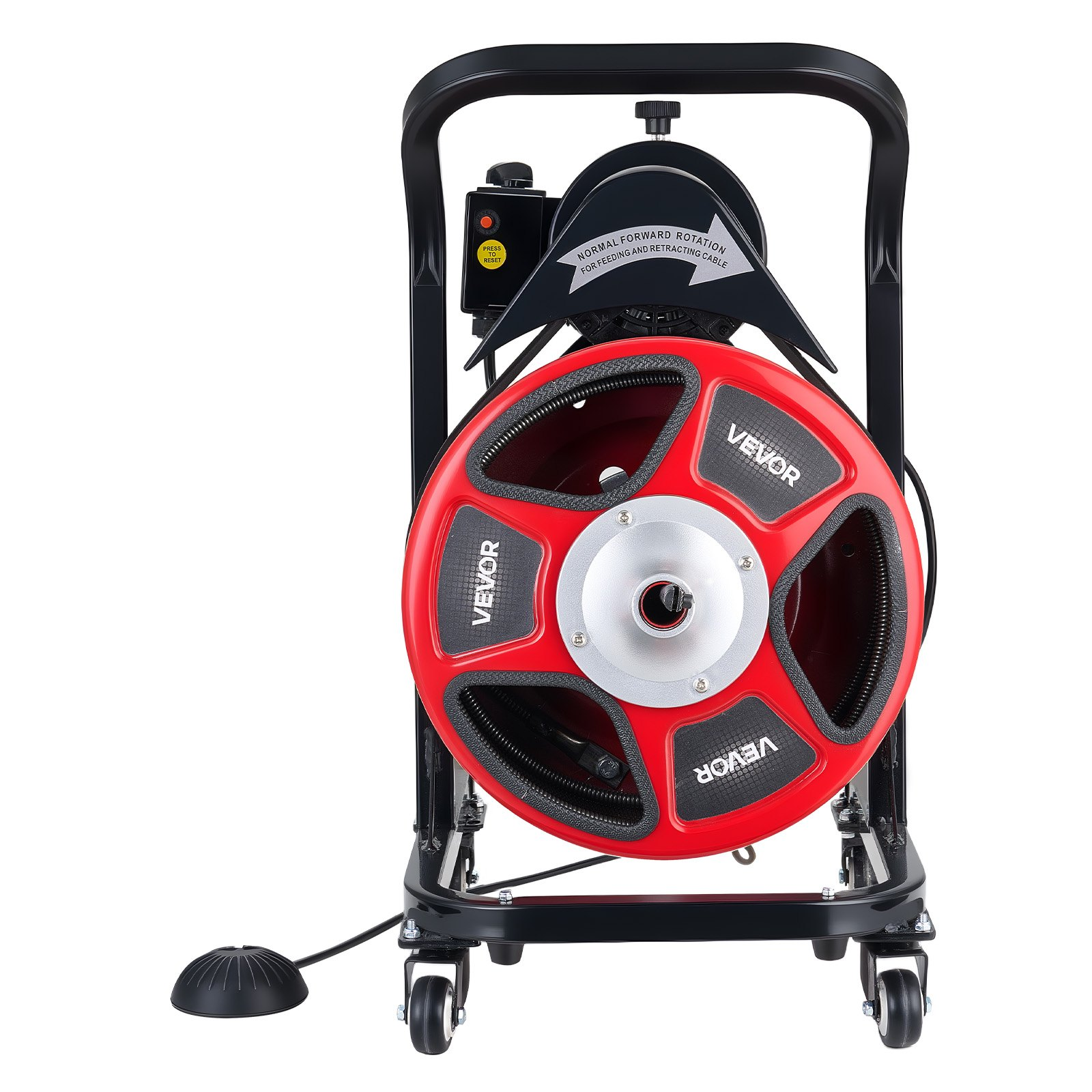Máquina desatascadora de 15, 2 m x 1, 27 cm SDJJKLSGDS | VEVOR