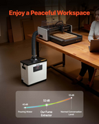 Extractor de humos de soldadura, 510 m³ | VEVOR