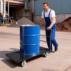 CARRITO de plataforma resistente, capacidad de 2000 lb