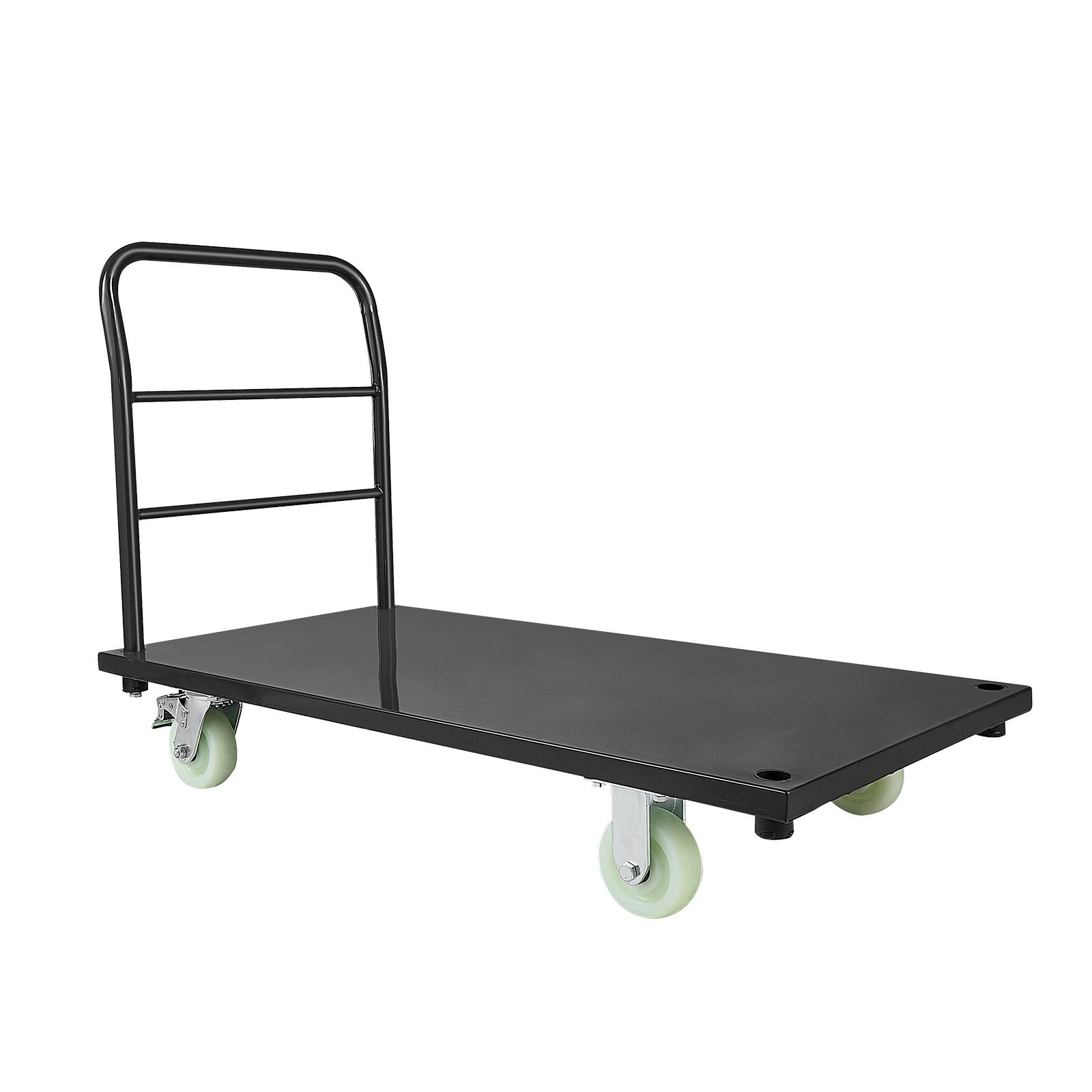 CARRITO de plataforma resistente, capacidad de 2000 lb
