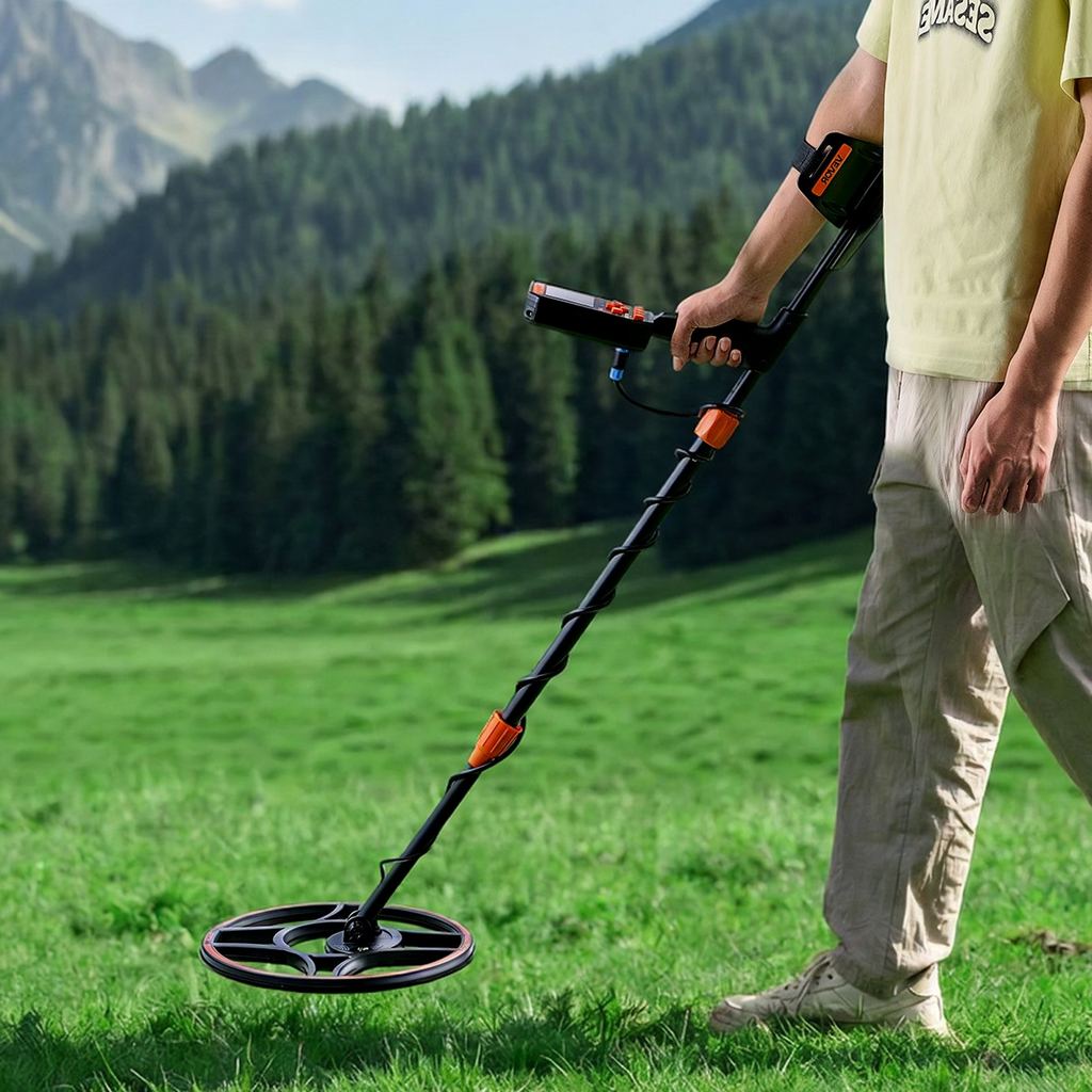 Detector de metales impermeable, 12", 7 modos | VEVOR