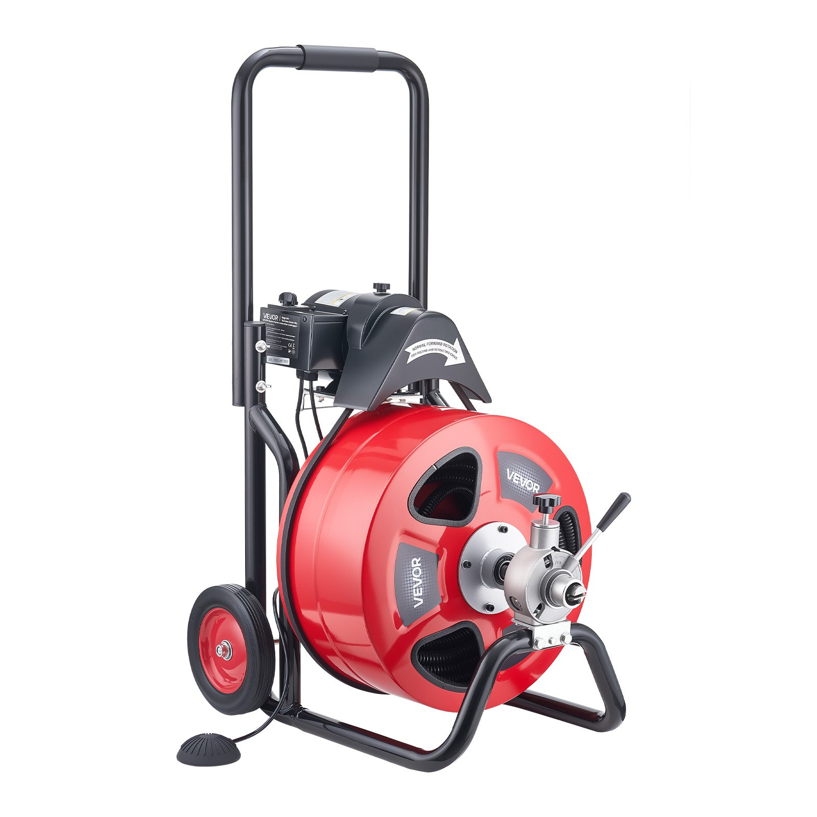 Máquina desatascadora de 30, 5 m x 1, 9 cm | VEVOR