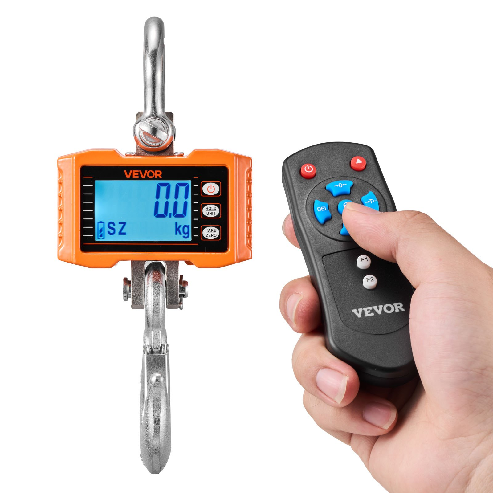 Balanza digital para grúa, 2000 kg | VEVOR