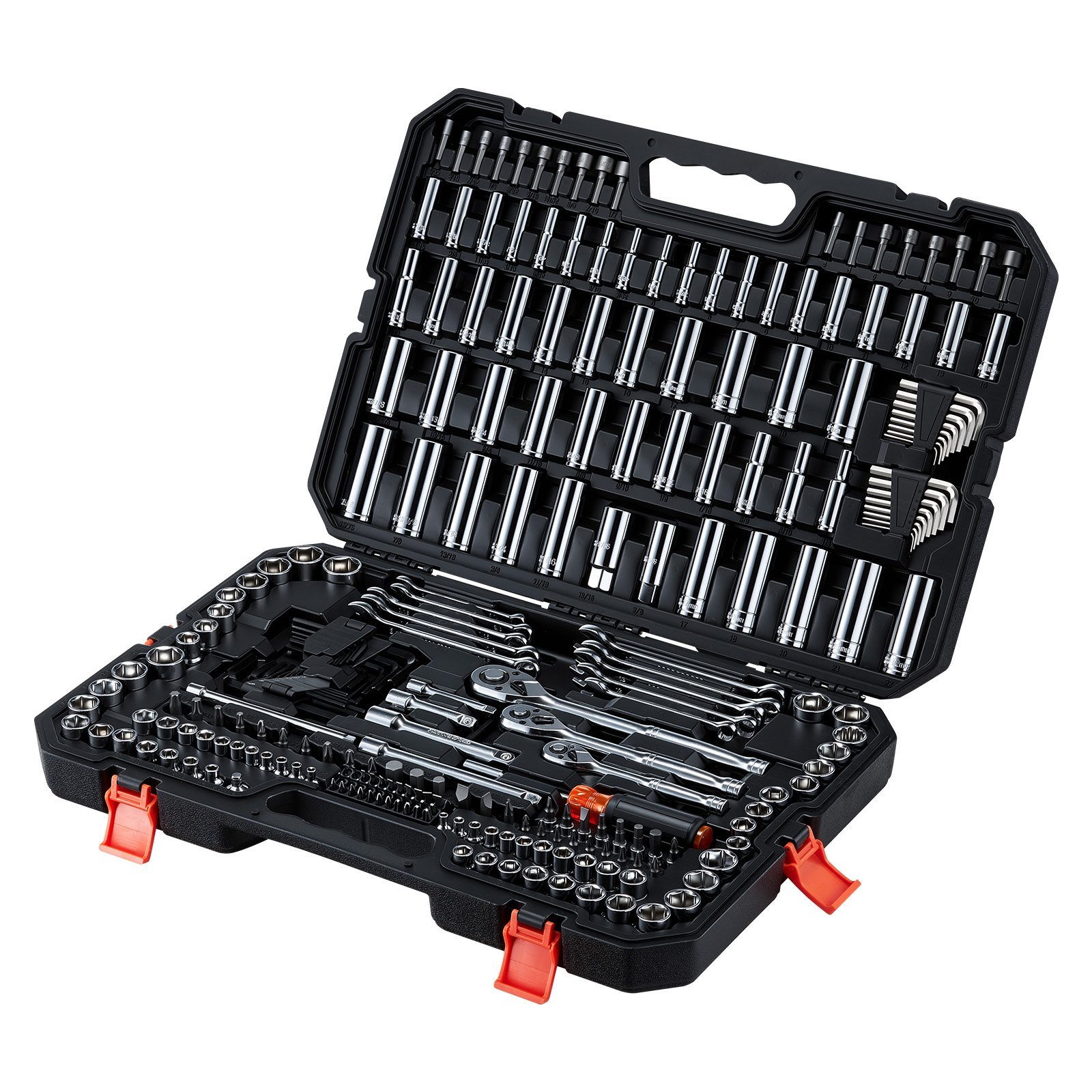 Juego de herramientas mecánicas, kit de 253 piezas | VEVOR