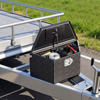 Caja de herramientas para enganche de remolque, 30 cm | VEVOR