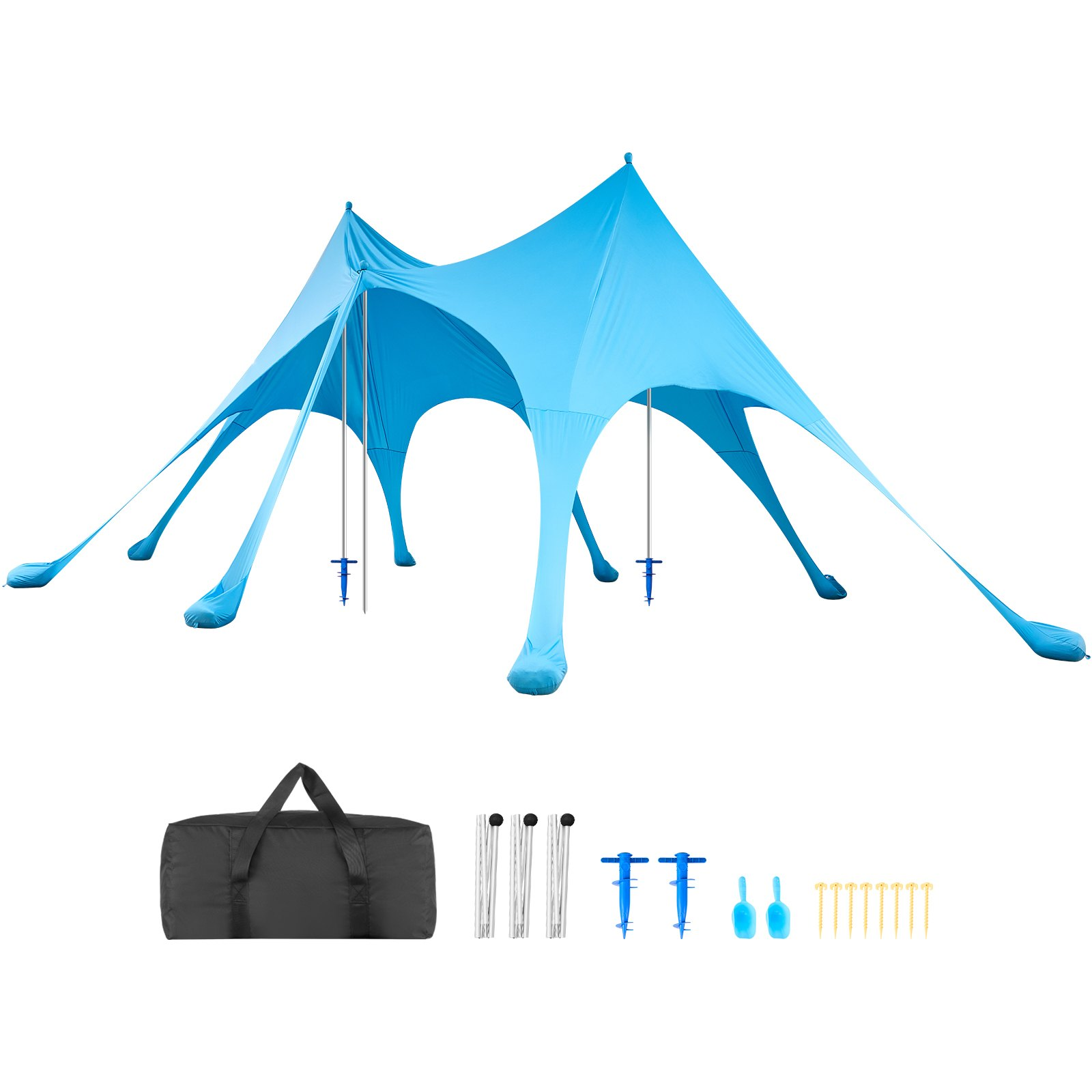 Miniatura del producto Tienda de playa con protección | VEVOR